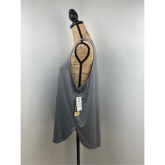 Ideology Grey Sweat Tank Top Size XL - Picture 2 of 6